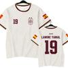 2026 Spanish Team Yamal Player Edition Football Shirt, Quick Drying Short Sleeved T-shirt, Family Kids Tees