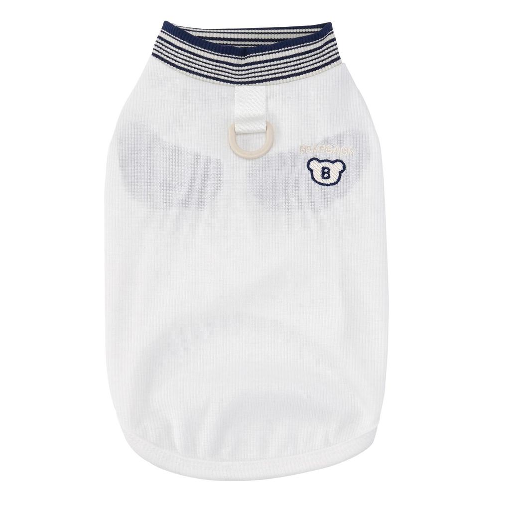 Pet Cute Bear Embroidered T-shirt Spring/Summer Pet Tank Top Sunscreen Cooling Tank Top Puppy Clothes