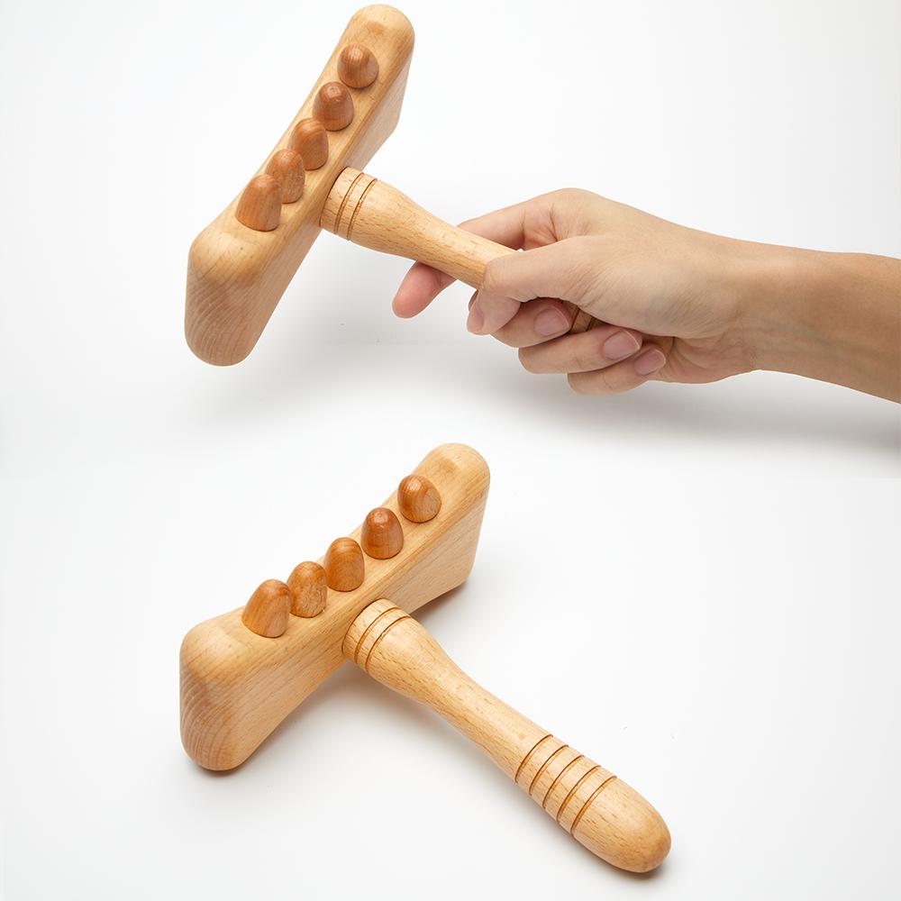 Holztherapie Massagegerät Schnell Anti-Cellulite Gua Sha Werkzeug Tiefengewebe Entspannungsmassagegerät Für Körper Maderotherapie Roller Schönheit Gesundheit
