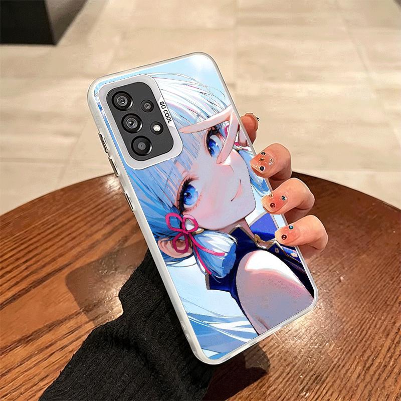 Genshin Impact Kamisato Ayaka Soft Phone Case for Samsung A17 A16 A15 A14 A13 A57 A56 A55 A54 A53 A37 A36 A35 A34 A33 A26 A25 A2
