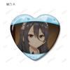 TV Anime "My Neighbor, Arya-san, Who Sometimes Whispers in Russian" Trading Scene Heart-Shaped Can Badges, Box of 10