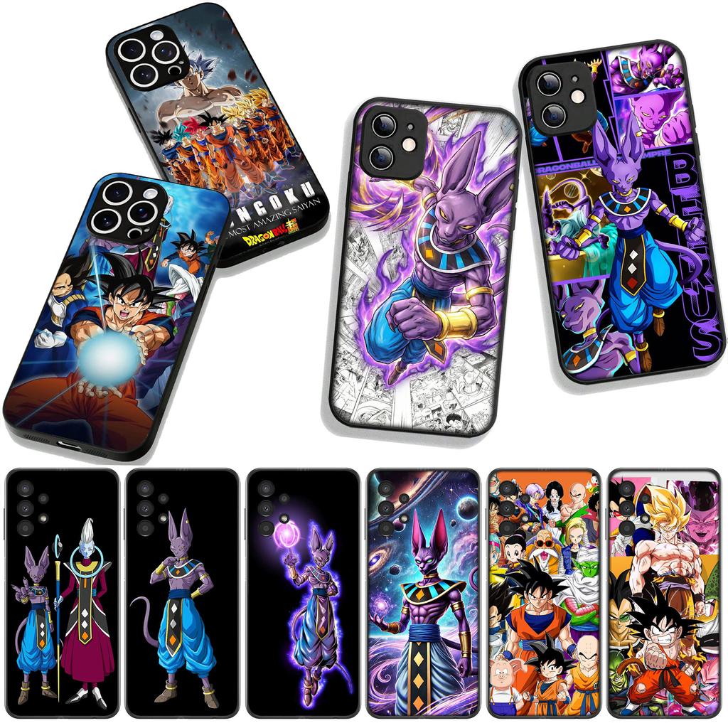 Whis Beerus Dragons Gokus Balls Phone Cover for Xiaomi Redmi Note 14 12 13 ProPlus A4 A3 Pro Plus 12C 13C 14C 5G Case