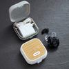 Portable Jewelry Box with Compartment Box with Mirror Small Desktop Organizer  Makeup