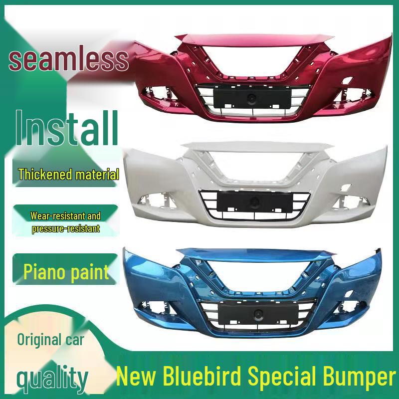 

Совместим с передним бампером Nissan New Bluebird (Модели 2016 года) и передний/задний бамперы (Модели 2015-2020 гг.) Unpainted【Primer】-Front Bumper