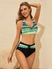 Women's Fresh Style Split Bikini Tankini Swimwear - European & American Sexy Cross-Border Design
