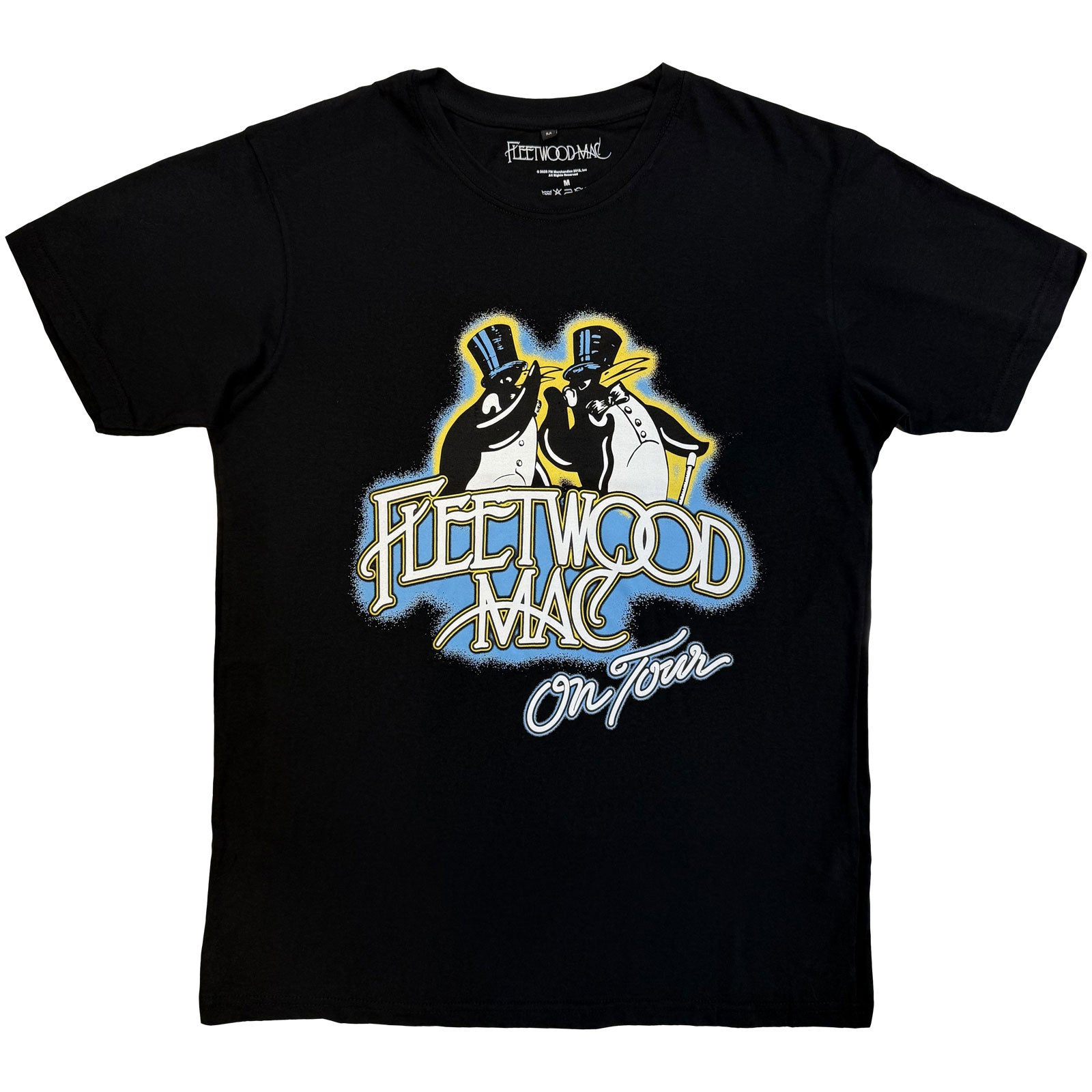 Fleetwood mac carbon tshirt on tour black official new L