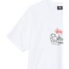 Stussy T-shirt Vintage Americana a Maniche Corte Unisex Top 1904388