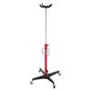 VEVOR Hydraulic Transmission Jack, 1100 Lbs / 0.5 Ton Lifting Capacity Telescoping Transmission Jack with Foot Pedal, 360 Degrees Swivel Wheel