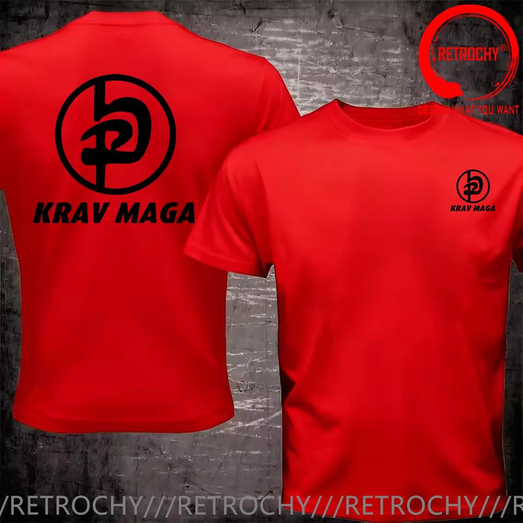 Funny Design Israel Idf Krav Maga Martial Art Shirt Unisex Fashion Trendy Casual Clothing Stylish Tops Tee Shirt Leisure Tshirt