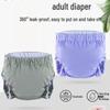 Leak-Proof Adult Incontinence Pants with Cotton Snap Closure