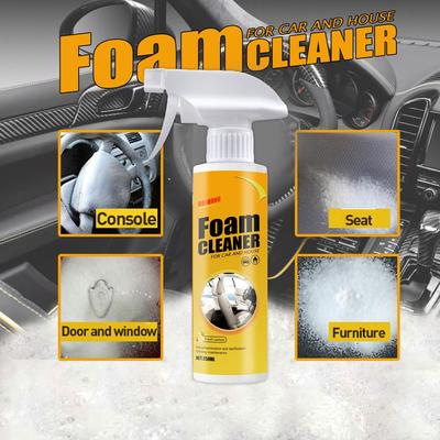 150/250ML Multi-Purpose Foam Cleaner Leather Clean Wash Automoive Car Interior Home Wash Maintenance Surfaces Spray Foam