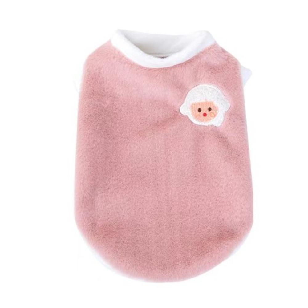 Králík Plyšový Zimní Teplý Pes Kočka Fleecový Svetr Teplé Oblečení pro Domácí Mazlíčky Svetr Štěně Vesta Outfit