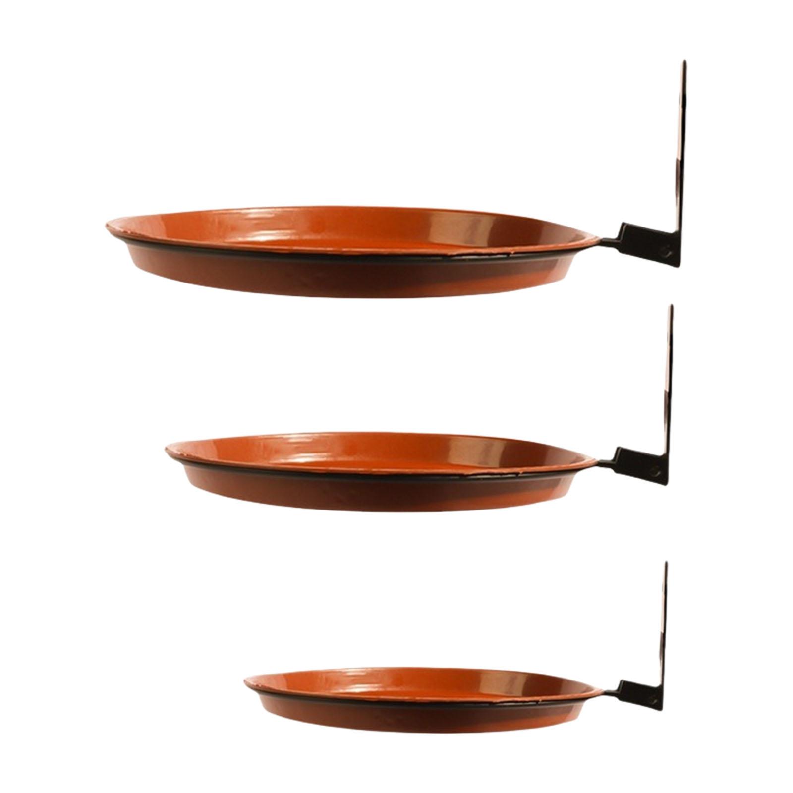 

3 Layer Bird Feeding Station Set with NonSlip Tray and Secure Mounting System Great for Outdoor Garden Balcony Use