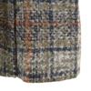 Sportmax Check Pattern Wool Blend Long Coat 36 Beige Women Used