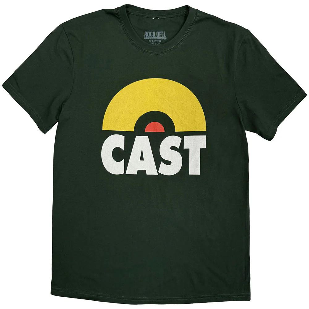 Cast T-Shirt: Classic Logo (Green) OFFICIAL NEW XL