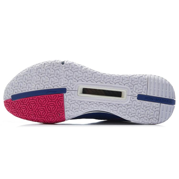 Li Ning Saga SE Badminton Shoes Men's Low top Blue AYZR007-2