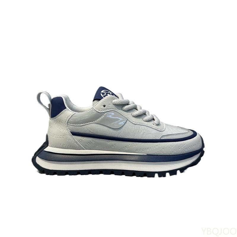 Versatile breathable lightweight casual men's shoes autumn thick soled wear-resistant sports soft soled running men's shoes