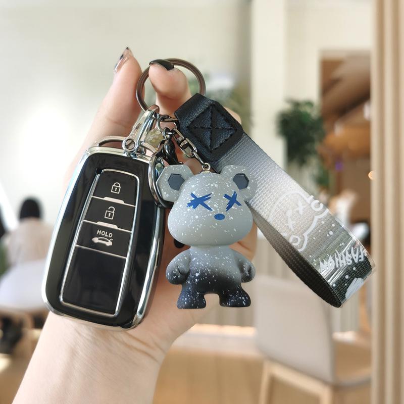 Schutz-Schlüsselanhänger-Schnalle für Toyota Corolla, Camry, Levin, Avalon, Highlander, RAV4, CHR