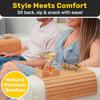 Bamboo Sofa Arm Tray, Anti-fall Sofa Arm Tray, Foldable Sofa Arm Tray Sofa Arm Table, Used For Dining, Snacks, Remote Control