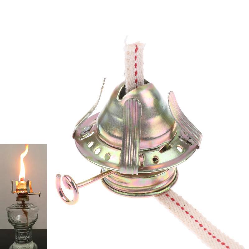 Oil Lamp Burner For Antique Lamps Oil Lamp Replacement Kerosene Lamps Parts With Reduction Collar And Cotton Lamp Wick