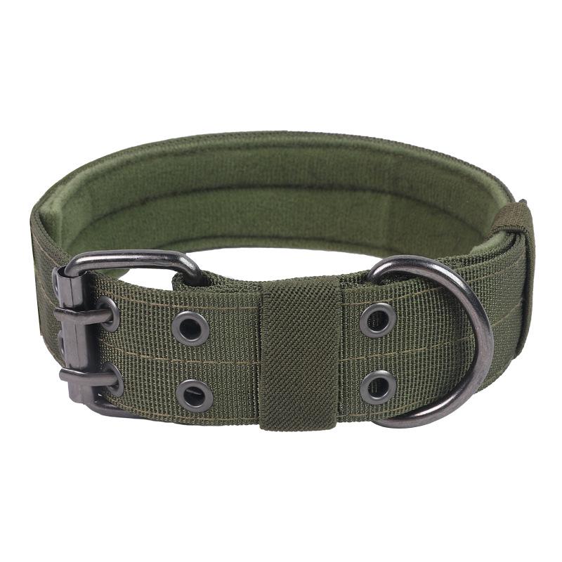 Outdoor Tactical Nylon Dog Collar with Liftable Handle