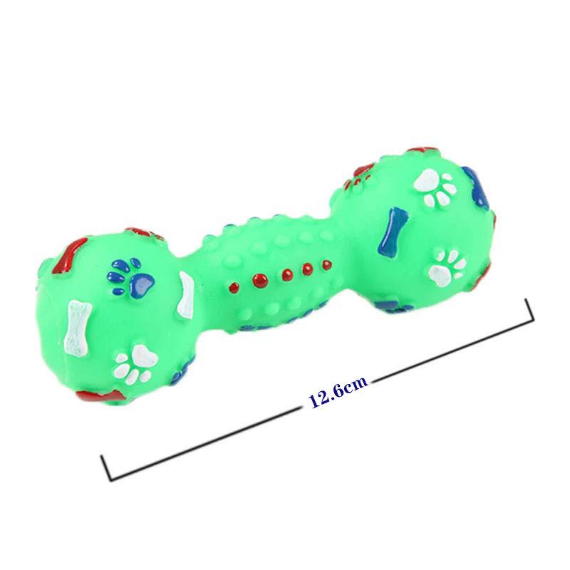 Ragbyová hračka pro psy z měkké gumy a vinylu - Odolná proti kousání