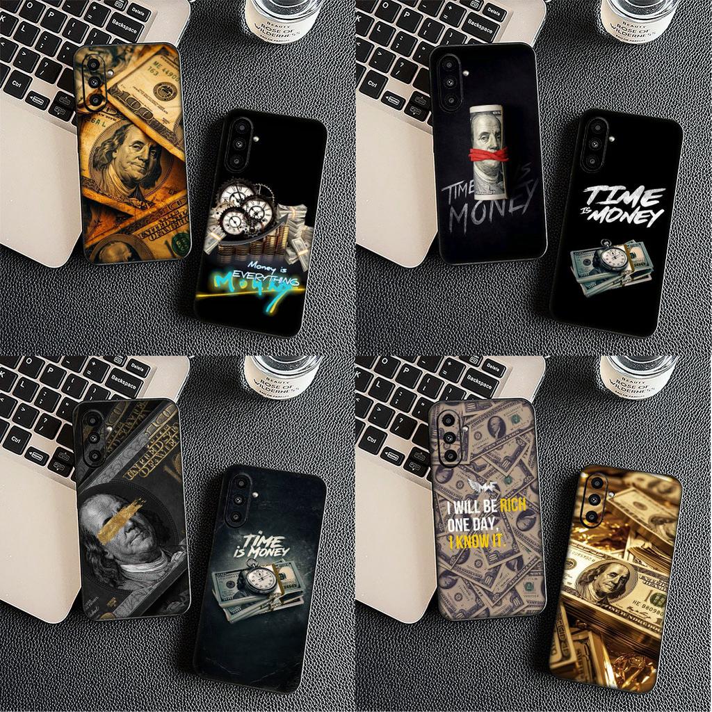 for Motorola Moto G86 G57 G67 G24 G15 G54 Power G13 G14 G34 G35 G45 G60 G53 G55 G64 G75 G72 Case Moneys 100 Dollars Wallpaper