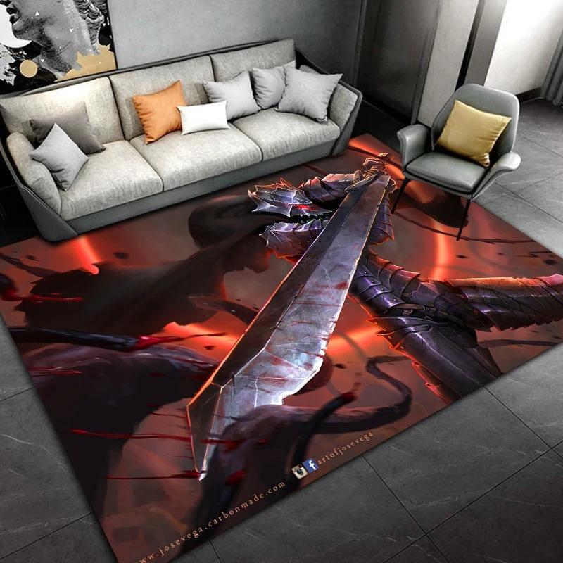 Japanese Anime Pattern Carpet for Living Room Bedroom Sofa Kitchen Bathroom Doormat Non-slip Floor Mat Gift Home Decor Soft Rug