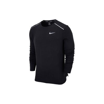 Sphere Element Long Sleeve Running Knit Top Men Tops Black CZ4223-010