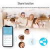 Cozylife Smart WiFi Thermometer & Hygrometer Compatible with Alexa & Google Voice