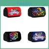 Astuccio Doppio Scomparto Critters Sorridenti in Materiale di Nylon per Studenti e Bambini