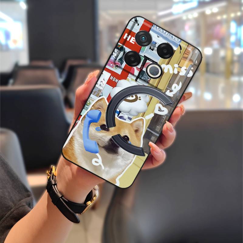 Durable Dirt-resistant Phone Case For infinix GT 20 Pro/X6871 Graffiti Protective Shockproof Cartoon Anti-dust Cute TPU