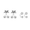 Animal Kitten Stud Earrings Korean Style Cat Paw Earrings Fashion Cat Earrings  Party Gift