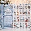Exquisite Craft Gift Heritage Acrylic Advent Calendar, Decorative Hanging Ornament, Durable Lightweight Home Decor Blind Box for Bedroom And