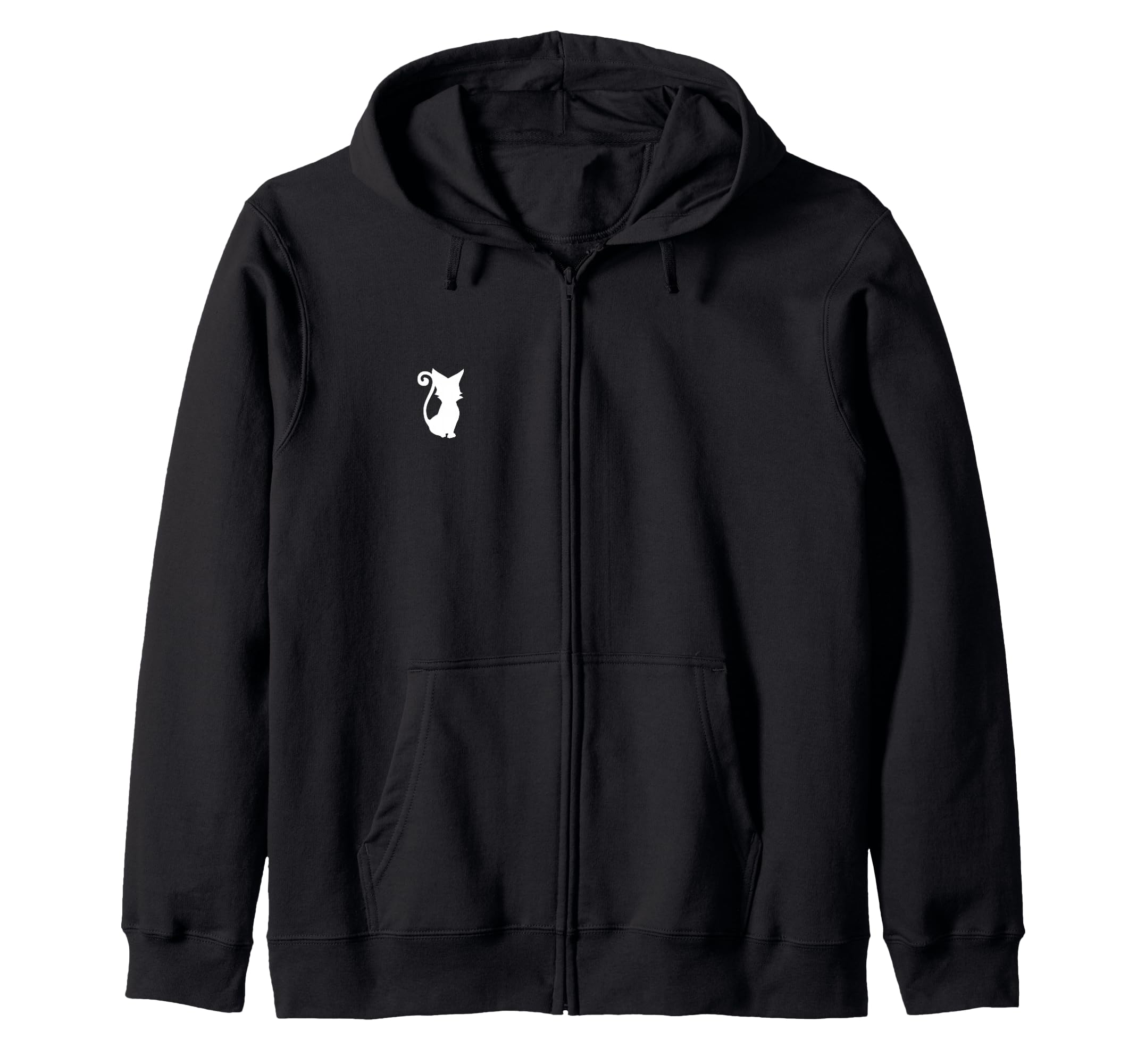 Quiz RPG: The Wizard and the Black Cat s Wiz Zip Hoodie