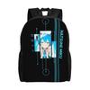 Hatsunes Anime Mikus Travel Backpack Men Women School Computer Bookbag Virtual Singer College Student Daypack Bags