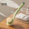Bath Scrub Brush with Extended Anti-Slip Handle Double-Sided Back Rub Exfoliation Back Scrubber Three-dimensional Massage Brush