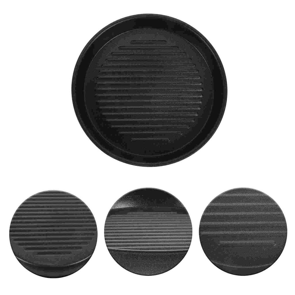 Non stick Grill Pan Steak Plate Outdoor Non Stick Grill Pan Barbecue Outdoor Barbecue Pan Aluminum Kitchen Supply BBQ Fish