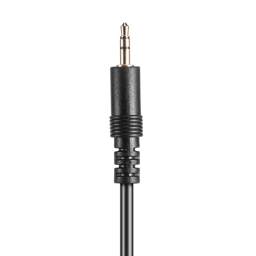 3.5mm 3 Pole Male Plug To 3Pin AV Screw Audio Video Shield Gold-plated Male Plug To AV Screw Terminal Cable Free-Soldering 30cm