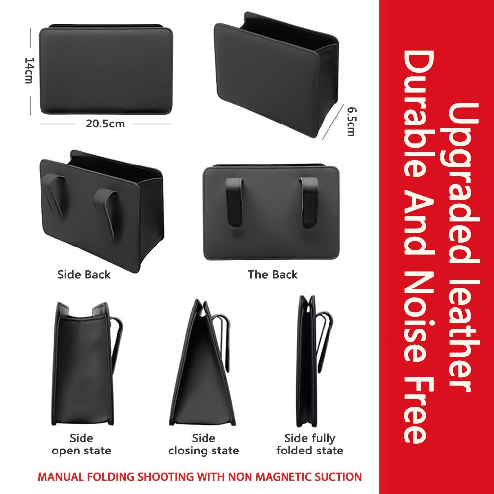 Kontejner na odpadky do auta Úložný box na dveře auta Skládací závěsná úložná taška na opěradlo sedadla Úložný box Produkty do interiéru auta