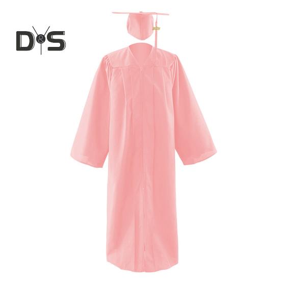 Rochie de absolvire Set cu șapcă cu ciucuri Clasa 2025 Costum de îmbrăcare pentru absolvire Rochie academică unisex pentru Universitatea de liceu