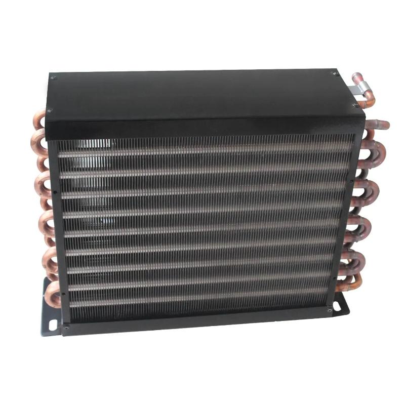 Fin Tube Radiators Fin Heat Exchangers Air Conditioner Condenser Aluminum Fin Condenser Coil for Refrigerator Freezer Copper