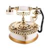 Light Luxury Dial Telephone Miniatures Classic Style Telephone Music Box Retro   Birthday Gift