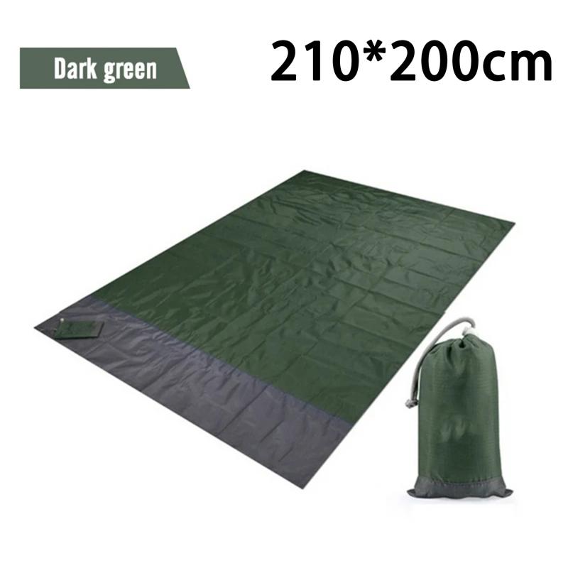 Waterproof Beach Mat Extra Large Outdoor Camping Mat Blanket Folding Sand Free Pocket Mattress Portable Lightweight Picnic Mats