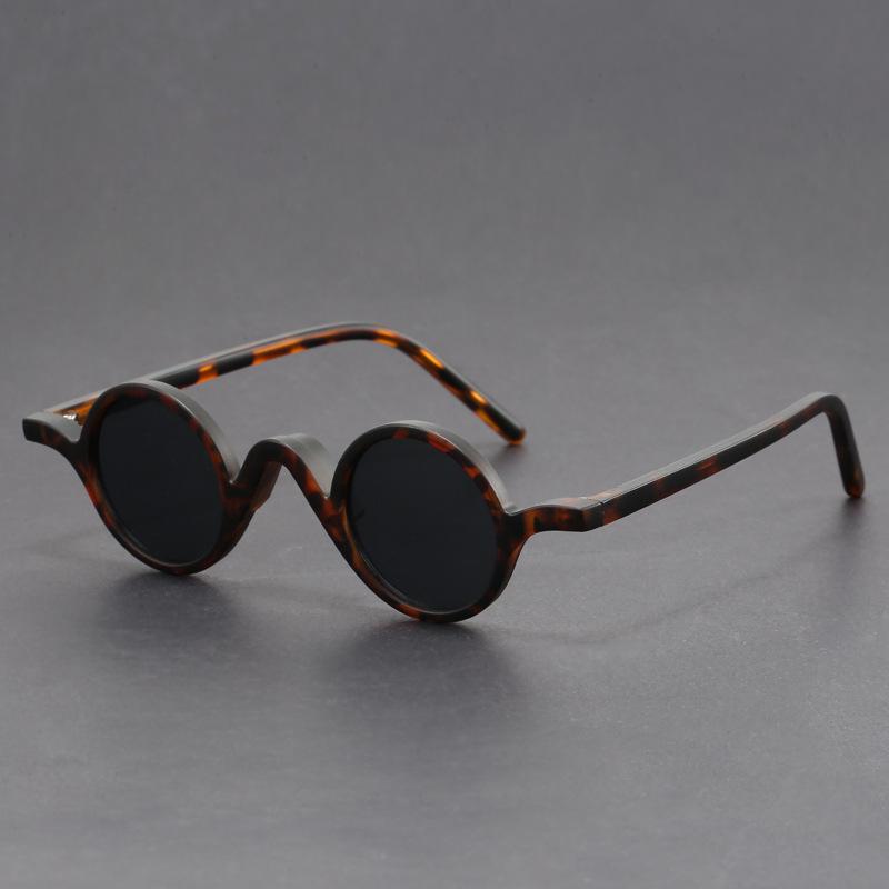 Personalized Retro Small Round Myopia Sunglasses - Unisex Punk Trendy Cute Soft Girl Harajuku Style