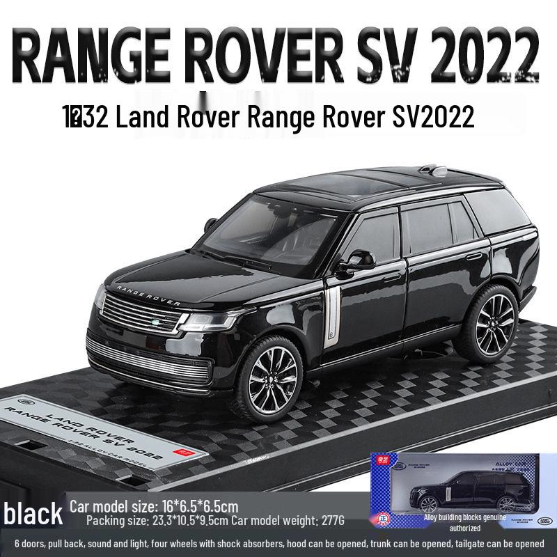 1:32 Land Rover Range Rover 2022 Alloy Car Model - Boys Toy Gift