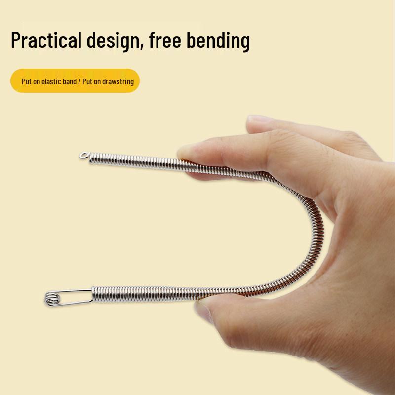 Flexible Elastic Band Threader: Multi-function Tool for Tightening/Loosening Waistbands and Laces