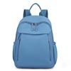 Li Shen Simple Solid Color Casual Backpack