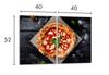 Szklana płyta ochronna na kuchenkę 2x40x52 Pizza