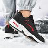 Large Size Sports Shoes Men's Outdoor Leisure Travel Shoes Autumn and Winter New Trendy Shoes Youth Running Shoes Fleece Thicker